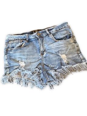 L&B Distressed Denim Shorts